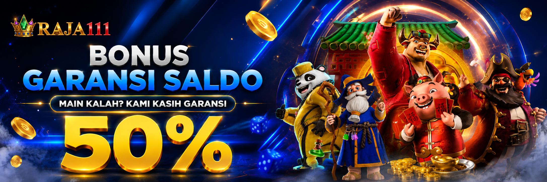 BONUS GARANSI SALDO 50%